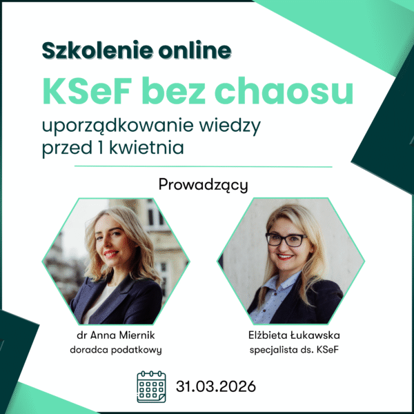 KSeF bez chaosu – szkolenie online 31.03.2026